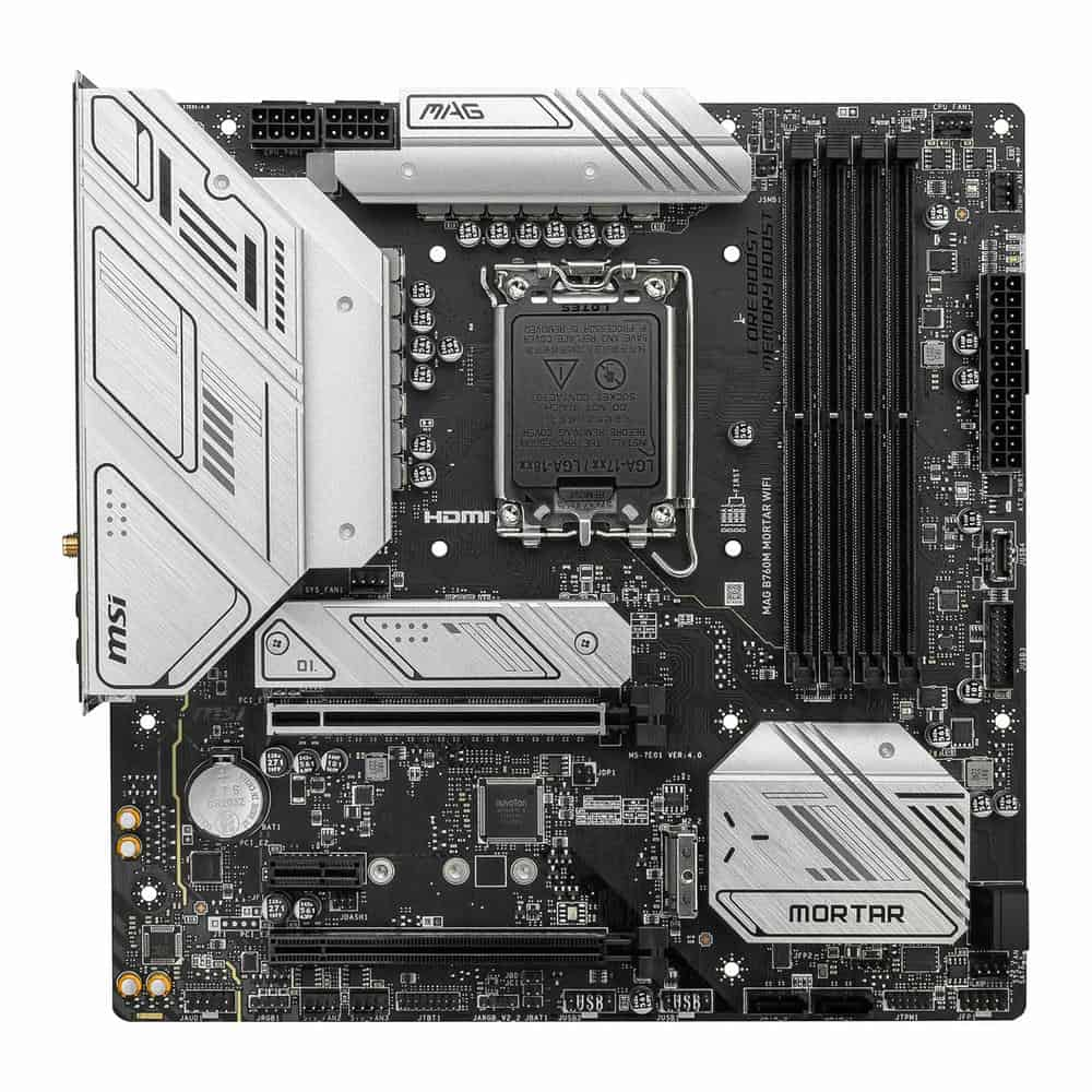 MSI Intel MAG B760M MORTAR WIFI Micro-ATX Motherboard